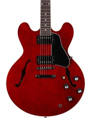Gibson ES-335 Dot Semi-Hollowbody Electric Guitar with Case Body View